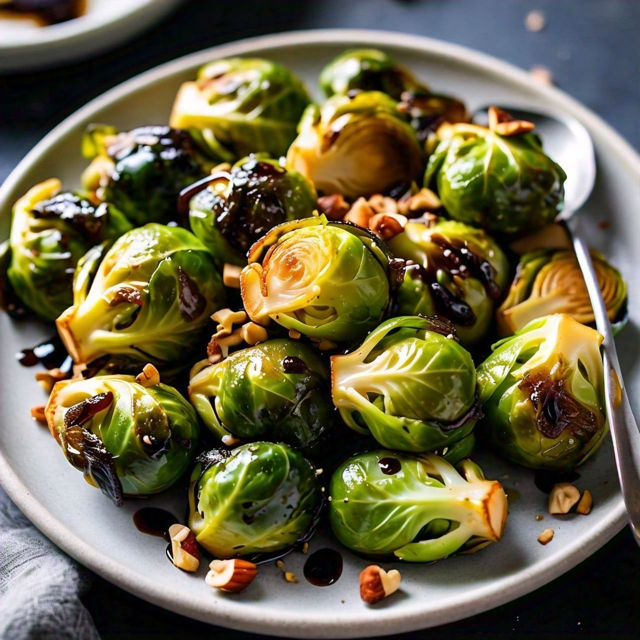 Microwave Brussels Sprouts